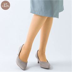 パンティストッキング・1足売り(さらり透明感・ややゆったり・静電気防止加工・つま先補強・日本製)