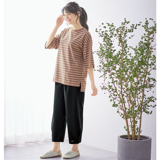 まあるいシルエットのルームウェア(上下セット)