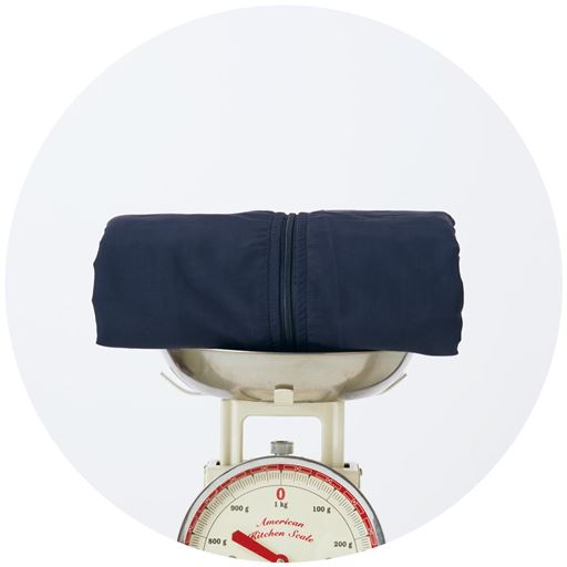 約長袖Tシャツ 1.5枚分 330g 超軽量でコンパクト