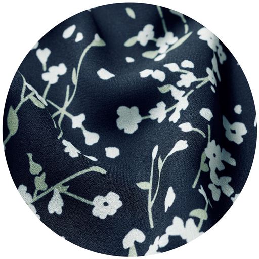 ネイビー系 生地アップ