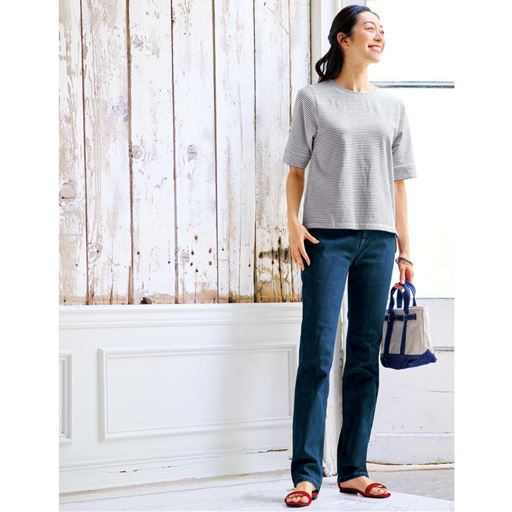 インディゴ コーディネート例