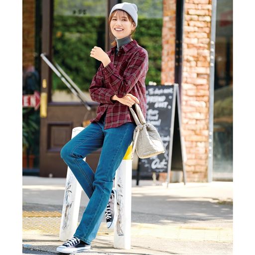 フェードブルー コーディネート例