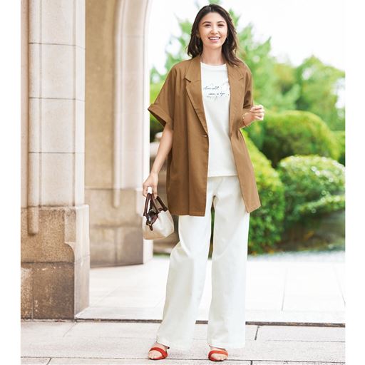 ホワイト コーディネート例