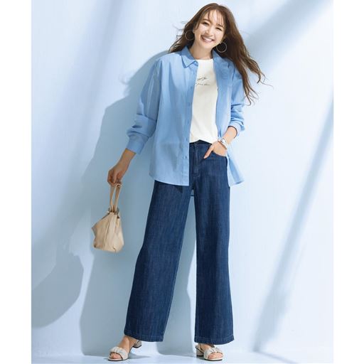 インディゴ コーディネート例