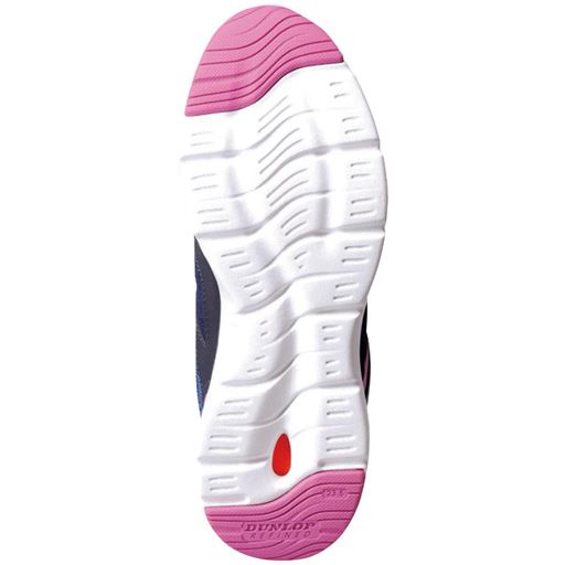 靴底 屈曲部分に沿って溝を配置し曲がりやすい EVA靴底のつま先とかかとにグリップ性のあるラバーを使用