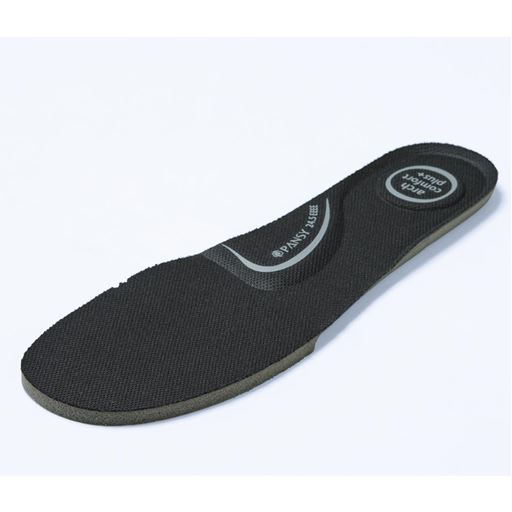 足裏の衝撃を緩和 高反発クッションのインソールが足裏に程よくフィット。取り外し可能!