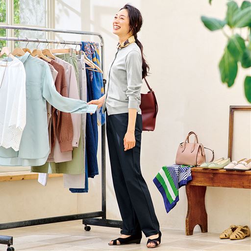 ネイビー コーディネート例<br>※画像は同シリーズの別商品のものです