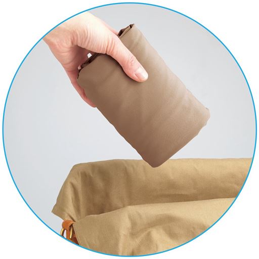 驚くほど軽くて持ち運びにも便利