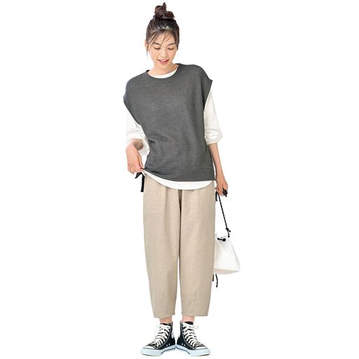 ベージュ コーディネート例