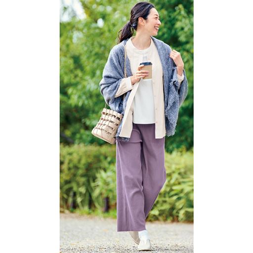 グレイッシュモーヴ コーディネート例