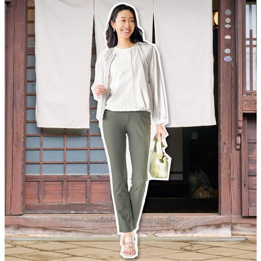 グレージュ コーディネート例