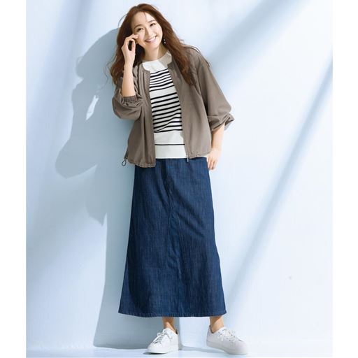 ボーダーAコーディネート例