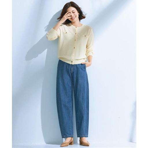 オフホワイトコーディネート例