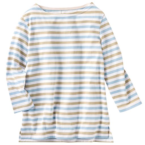 T(スカイブルー×オフホワイト×グレージュ)