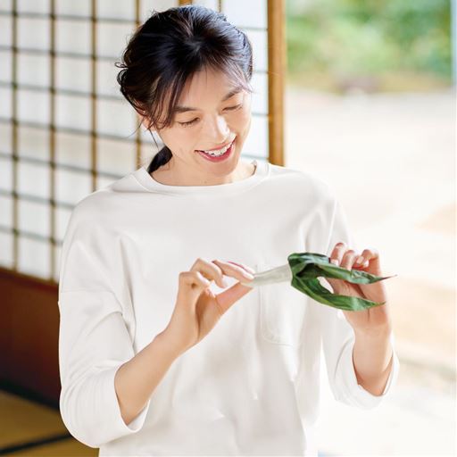 オフホワイト<br>お餅みたいにもっちもち