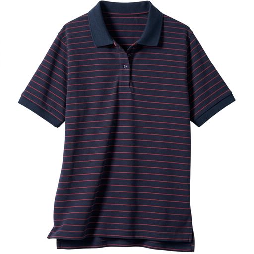 ボーダーC(ネイビー×濃いピンク)