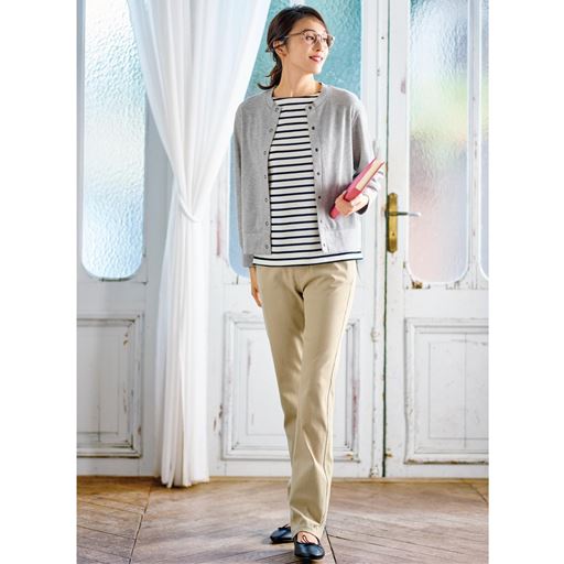 グレー コーディネート例