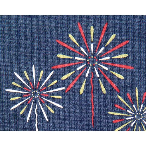 ネイビー 部分拡大