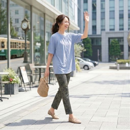 汗も気にせずこの時期にピッタリ