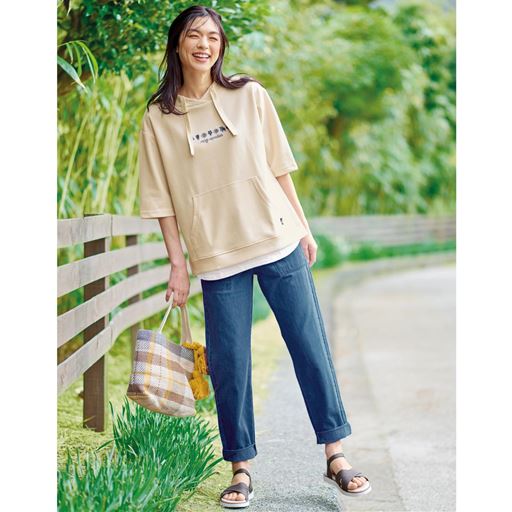 アイボリー コーディネート例