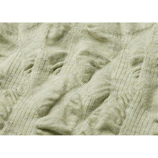 カーキ系 生地アップ