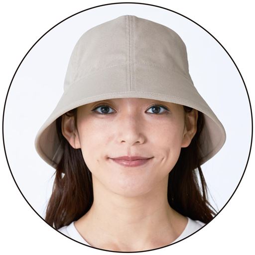 小顔を演出&すっぴん隠し