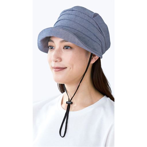 風の強い日や自転車に乗るときも安心