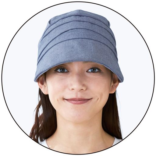 小顔を演出&すっぴん隠し