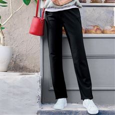 ハイテンションゆったりストレートパンツ(美脚パンツ・全方向ストレッチ・日本製生地使用・UVカット・シワになりにくい)