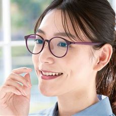 薄色レンズのアイケアグラス