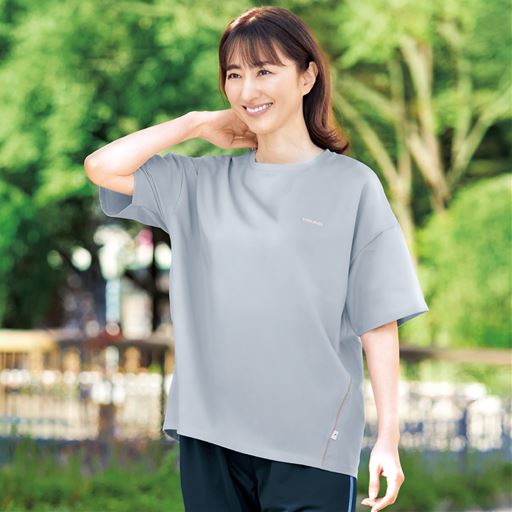 配色ステッチTシャツ(HEAD)