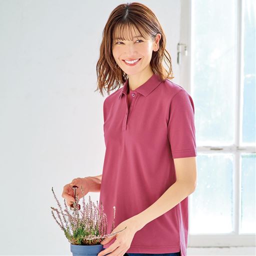 ポロシャツ(半袖)(UVカット・洗濯機OK・吸汗速乾・S～5L)