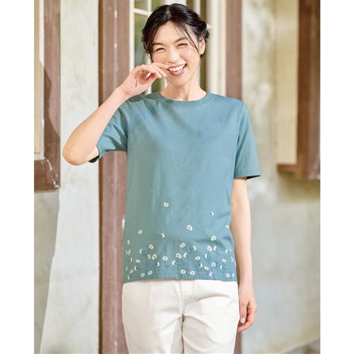 プリントTシャツ(リブ以外綿100%・洗濯機OK)