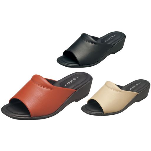 (上から)ブラック、レンガ、ベージュ