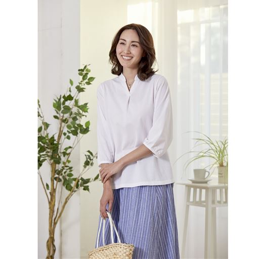 オフホワイト<br>コーディネート例