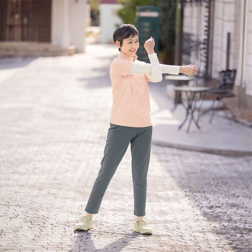 ピンク系<br>いつものお散歩やウォーキングをおしゃれに