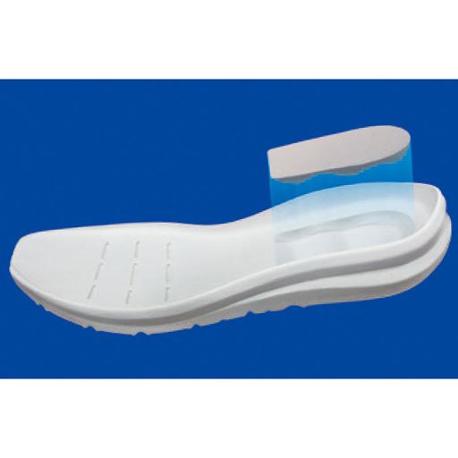 波形のソール構造「ミズノウェーブ」が衝撃を緩和