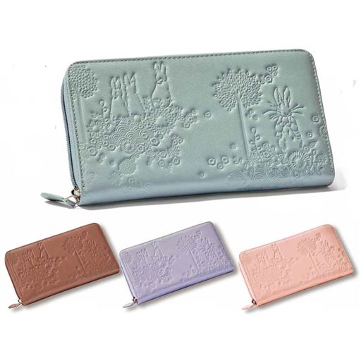 ピーターラビット&trade; スマホが入る本牛革長財布