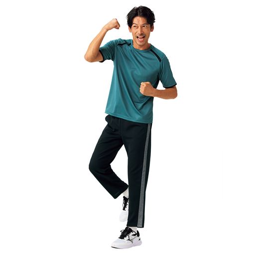 Tシャツ(ターコイズ) コーディネート例