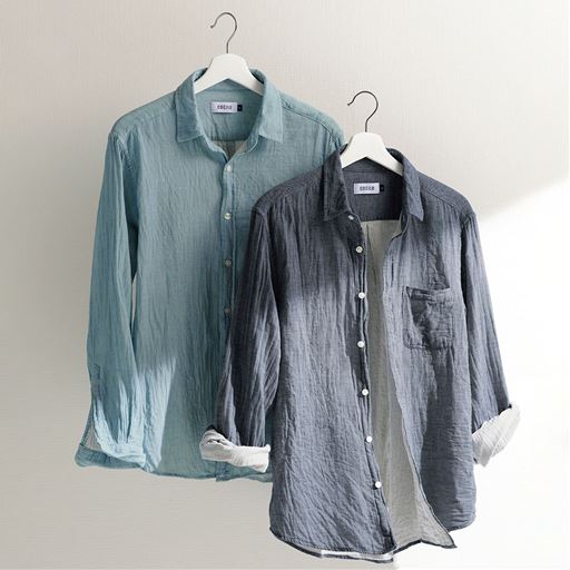 着るほど柔らか、ダブルガーゼ