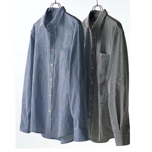 洗うほどに柔らかさが出る、ジャカード織の風合い。