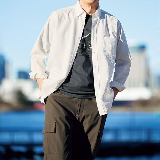 ホワイト コーディネート例