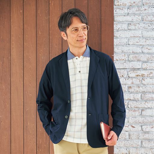 ポロシャツ ホワイト コーディネート例