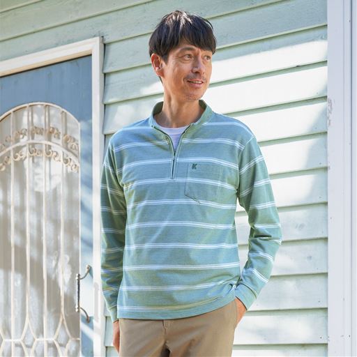 ブルーグリーン コーディネート例