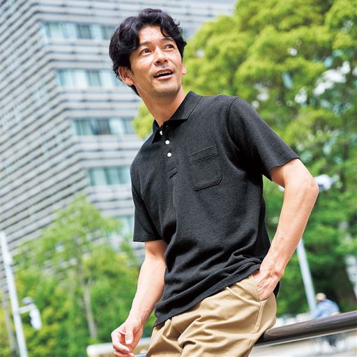 チャコールグレー コーディネート例