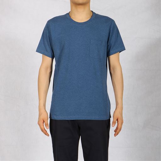 フロント<br>アッシュブルー着用