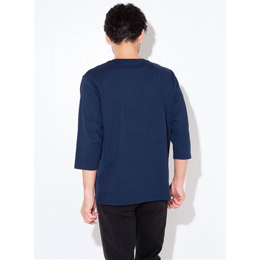 ダークネイビー着用例