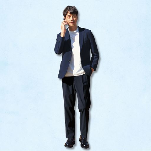 ネイビー コーディネート例