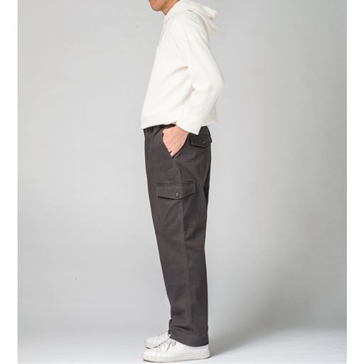 ふつう体型Aさん(身長177cm) Lサイズ/股下76cm着用