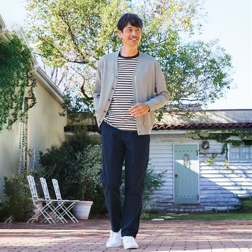 ネイビー系 コーディネート例